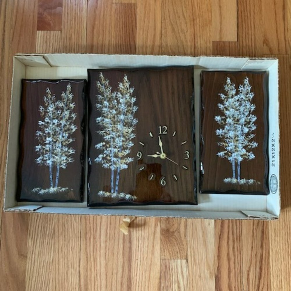 Hand crafted Country clock
